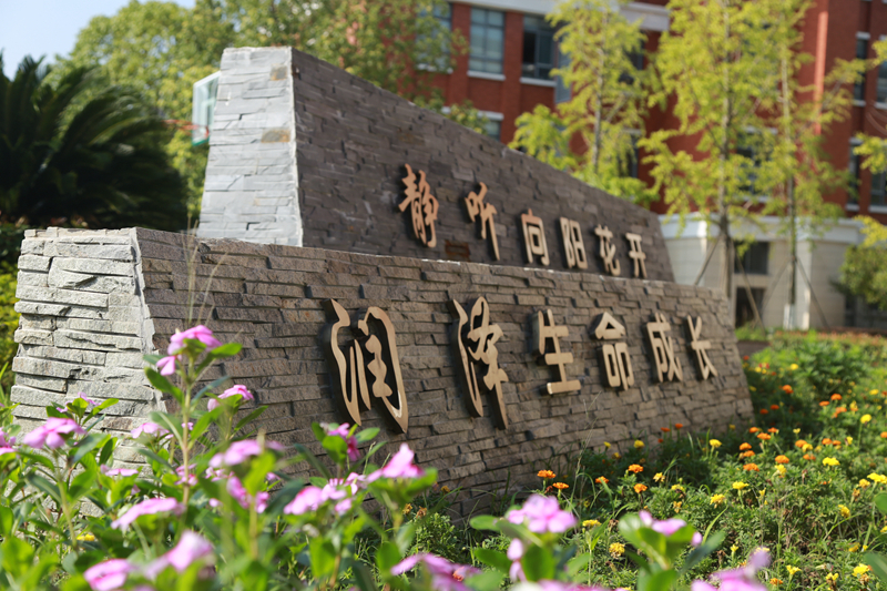 1.“润泽生命成长 静听向阳花开”主题墙_副本.jpg